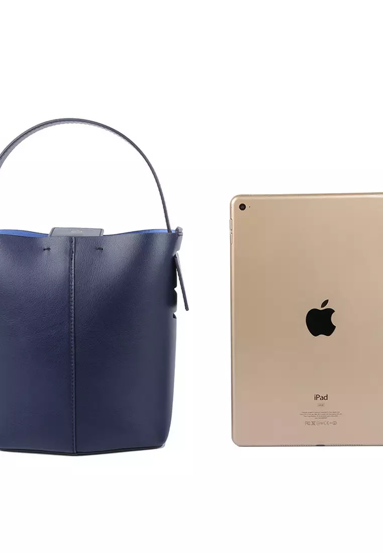 Buy RO Bags RO Terranova Felucca Mini Top Handle Bucket Bag in Navy