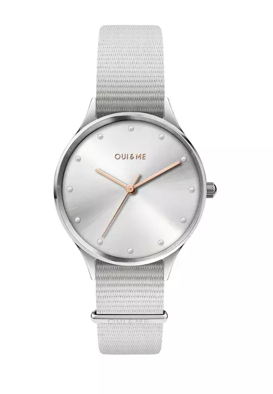 [Sustainable Watch] Oui & Me Petite Bichette Grey NATO Ladies Watches ME010202