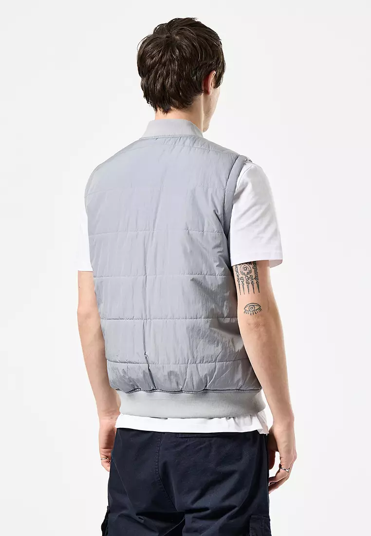 MENS SMOKEY SAHARUN LIGHTWEIGHT QUILTED GILET