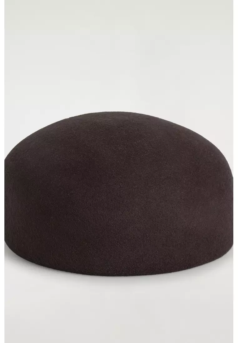 SCULPTED WOOL BERET