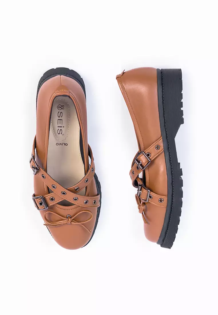 SEIS Olivio Sepatu Docmart Wanita / Loafers Wanita