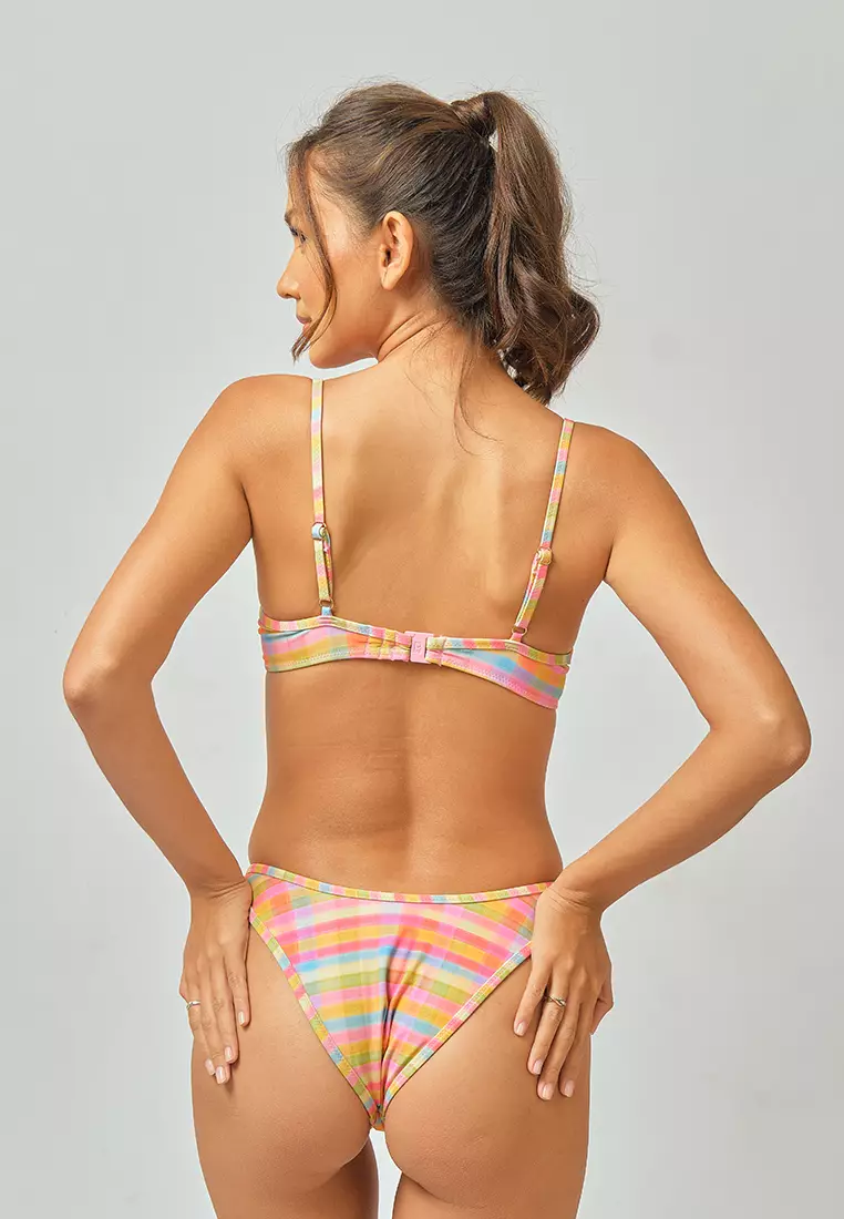 Fiona High Rise Modest Bikini Bottoms / Marmalade
