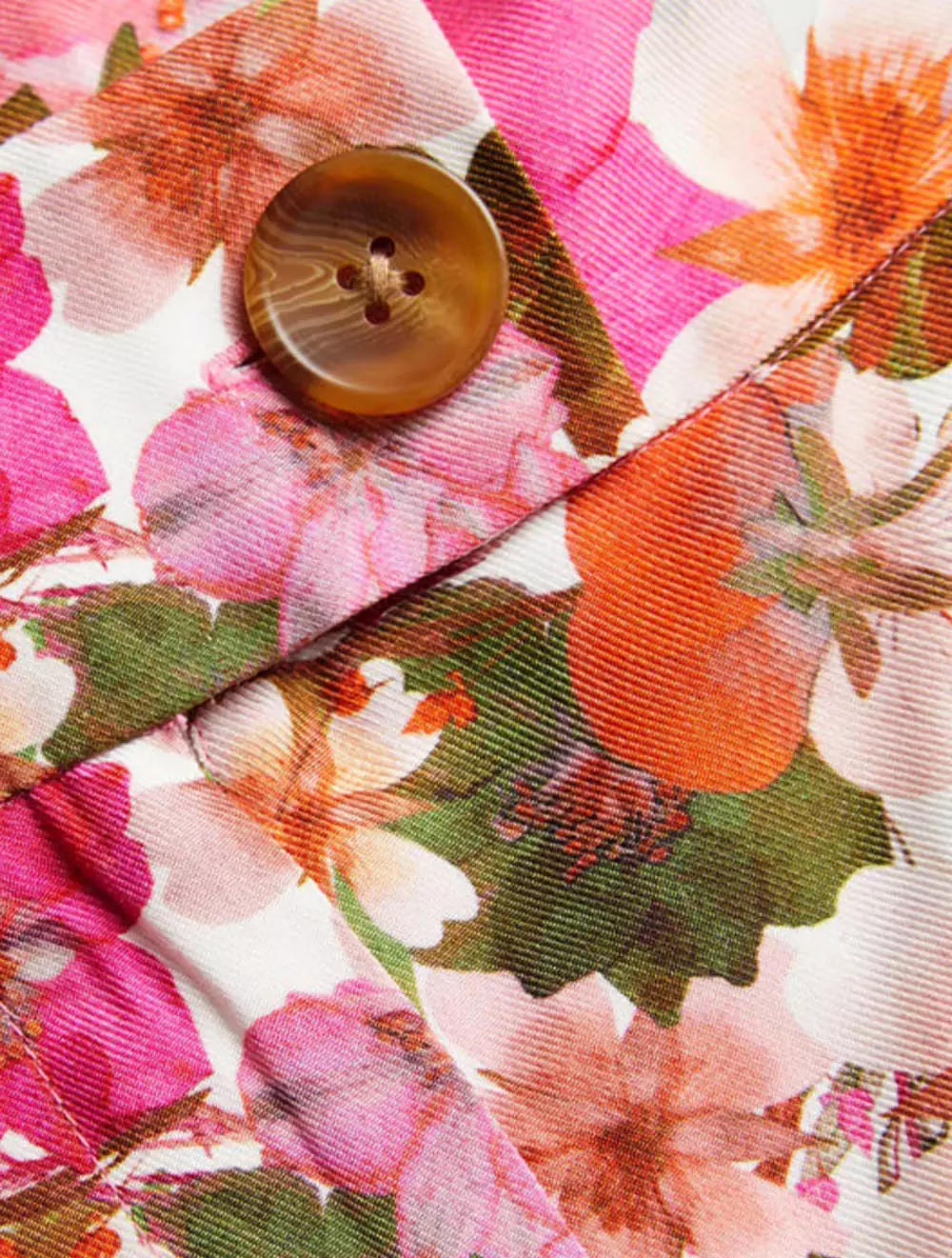 LIVENZA Printed Shorts - Pink