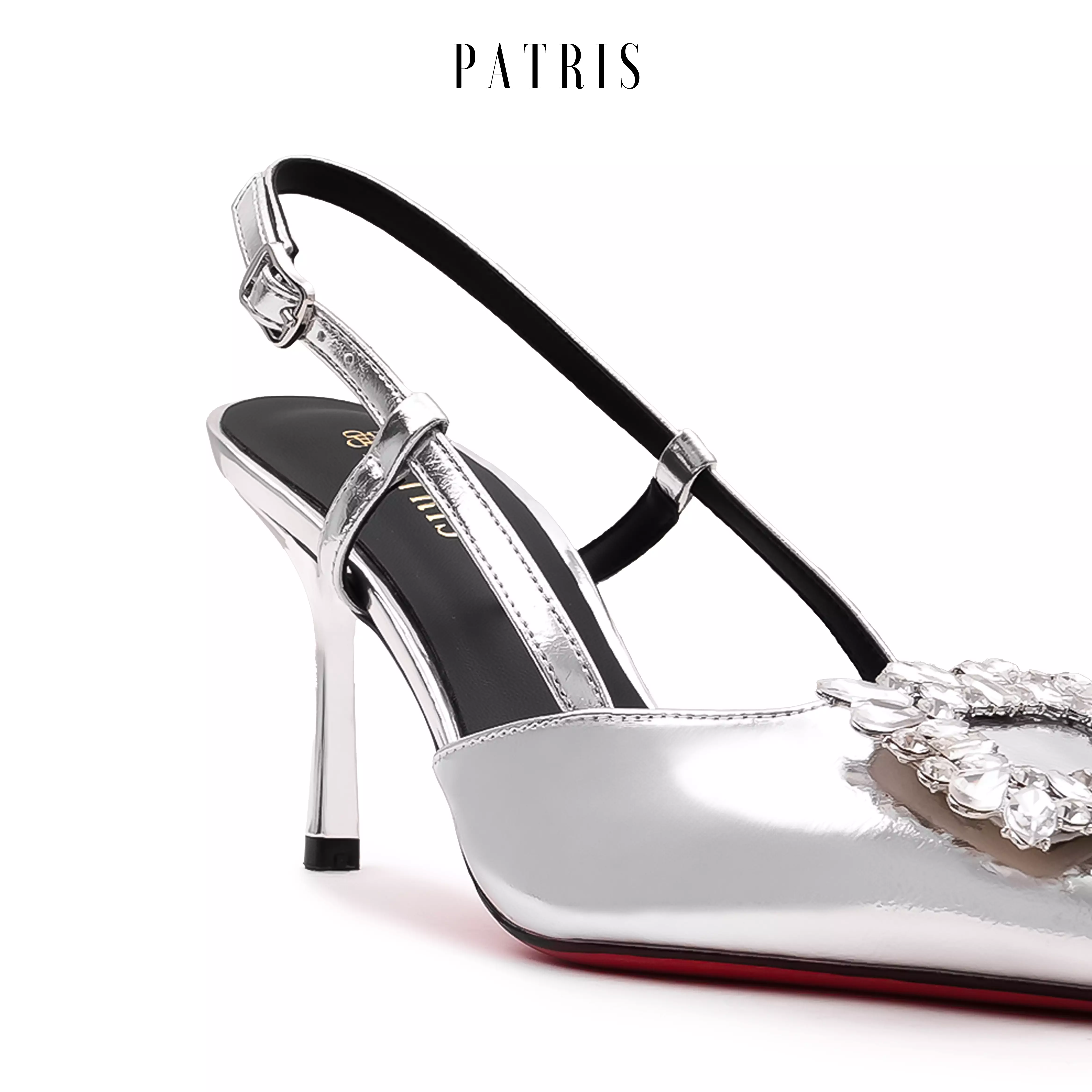 PATRIS Dayra Privee Mules Wanita Heels / Hak 8 Cm