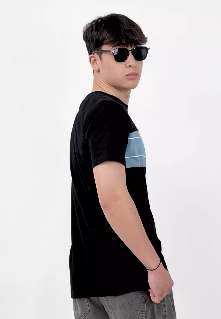 Ryusei Kaos Pria Serendipity Black