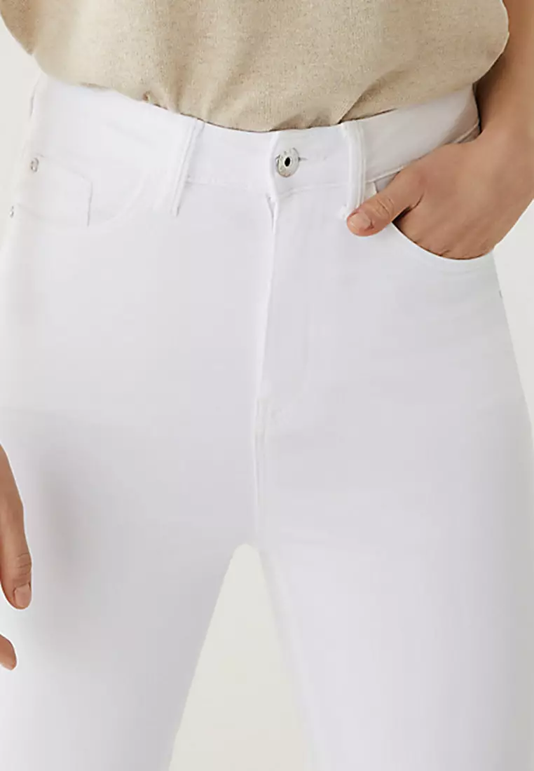 Supersoft High Waisted Skinny Cropped Jeans
