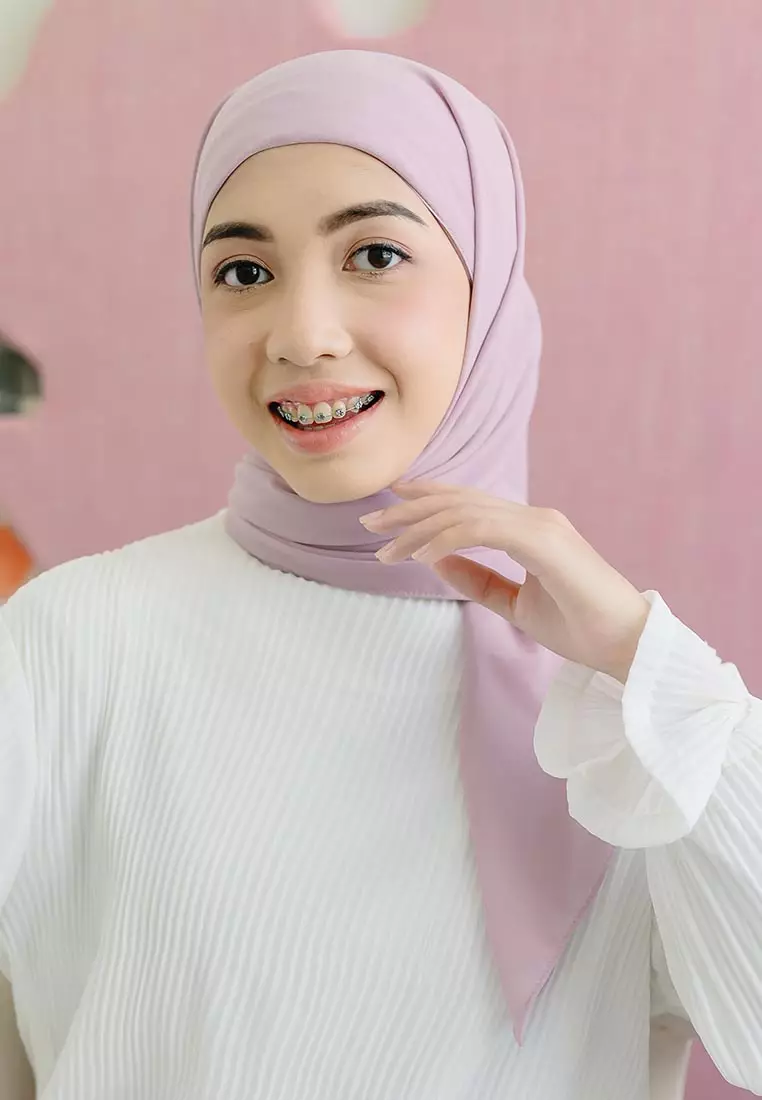 Araa Square Purple Blush