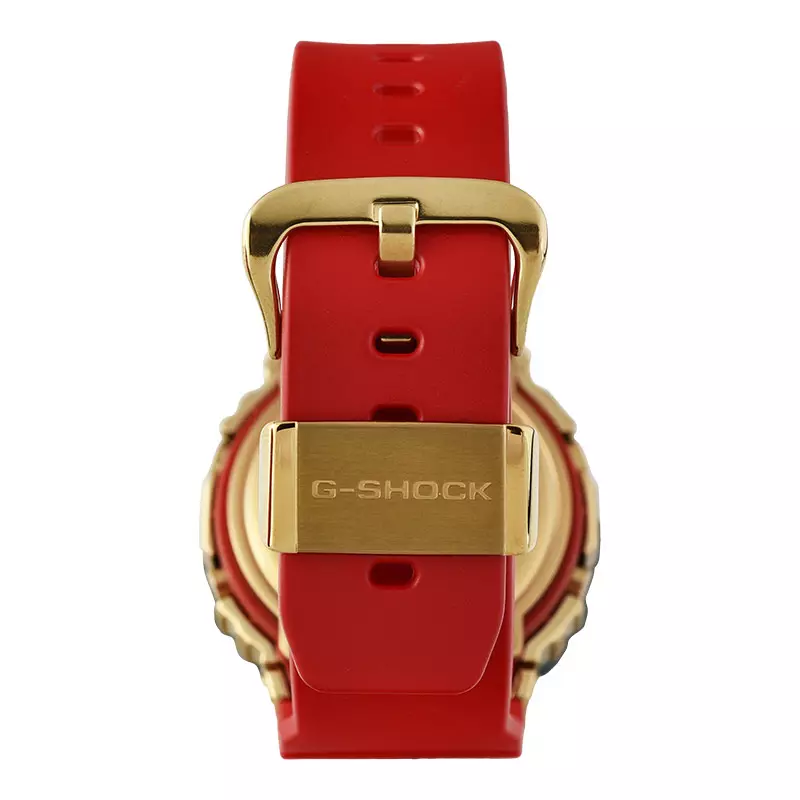 Jam Tangan Pria Casio G-Shock GM-5600CX-4DR New Year Of The Ox Zodiac Digital Dial Red Resin Band Limited Edition