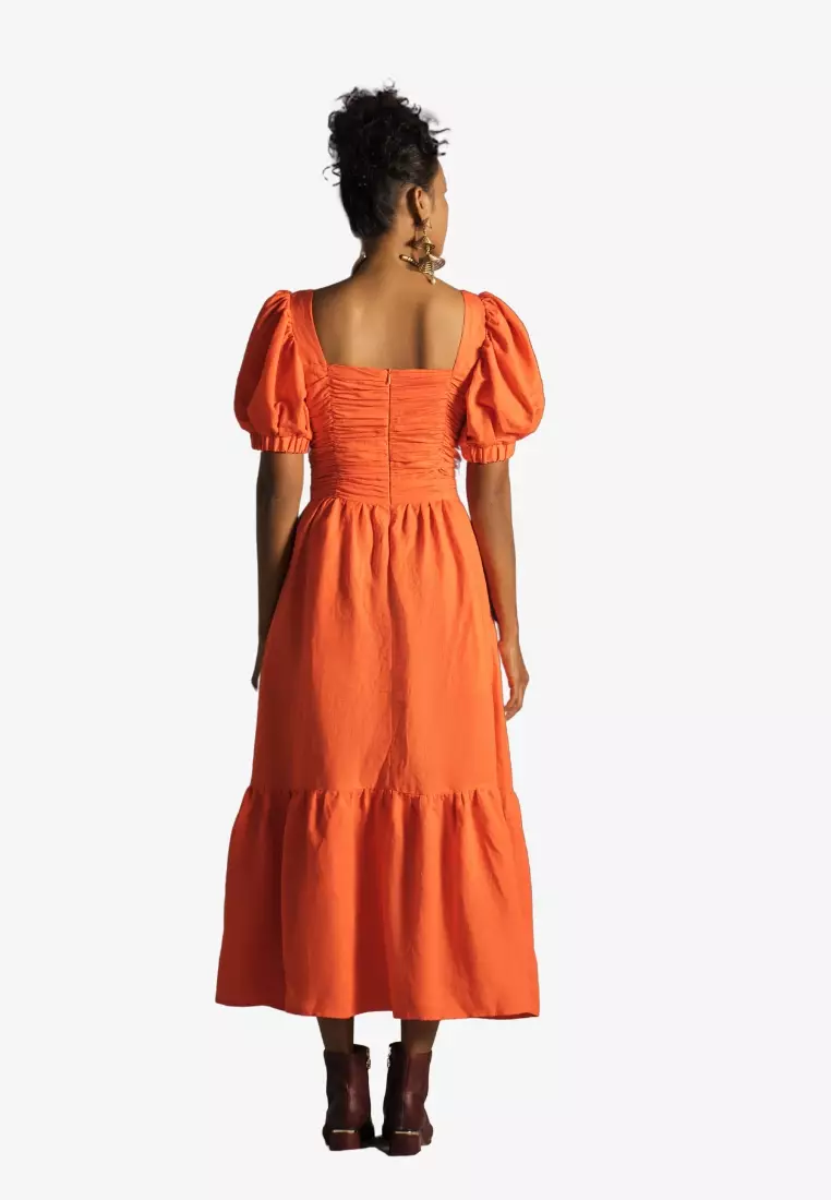 Summer Get Away Maxi Linen Dress
