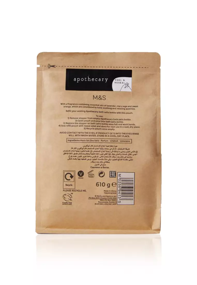 Jual Marks & Spencer Apothecary Calm Bath Salts Refill - April 2025 ...