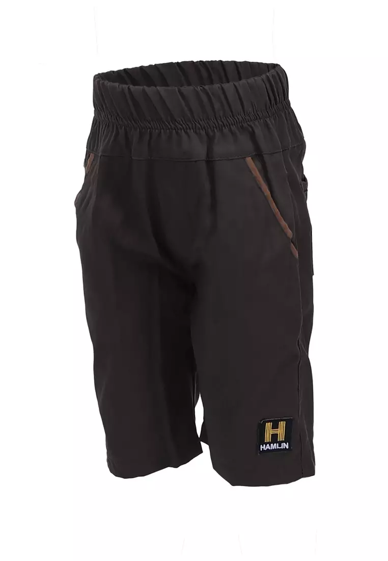 Heather Celana Pendek Kasual Anak Laki-laki Motif Polos Kids Short Pants Material Cotton ORIGINAL - Dark Gray
