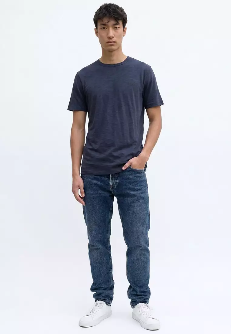Logo Cotton Jersey T-Shirt - BOSS Orange