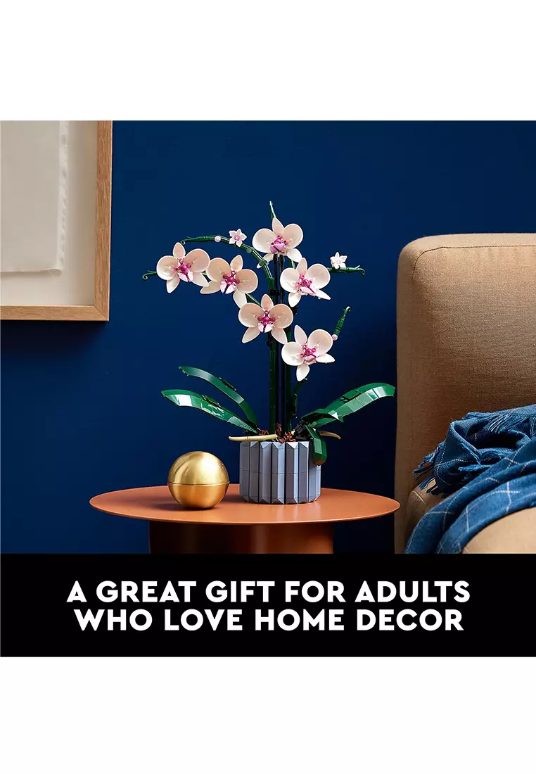 Icons 10311 Orchid, Age 18+, Building Blocks, 2022 (608pcs)