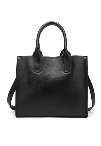 Lara black Women's Top-Handle Bag With A Strap FC49CAC7168F94GS_1