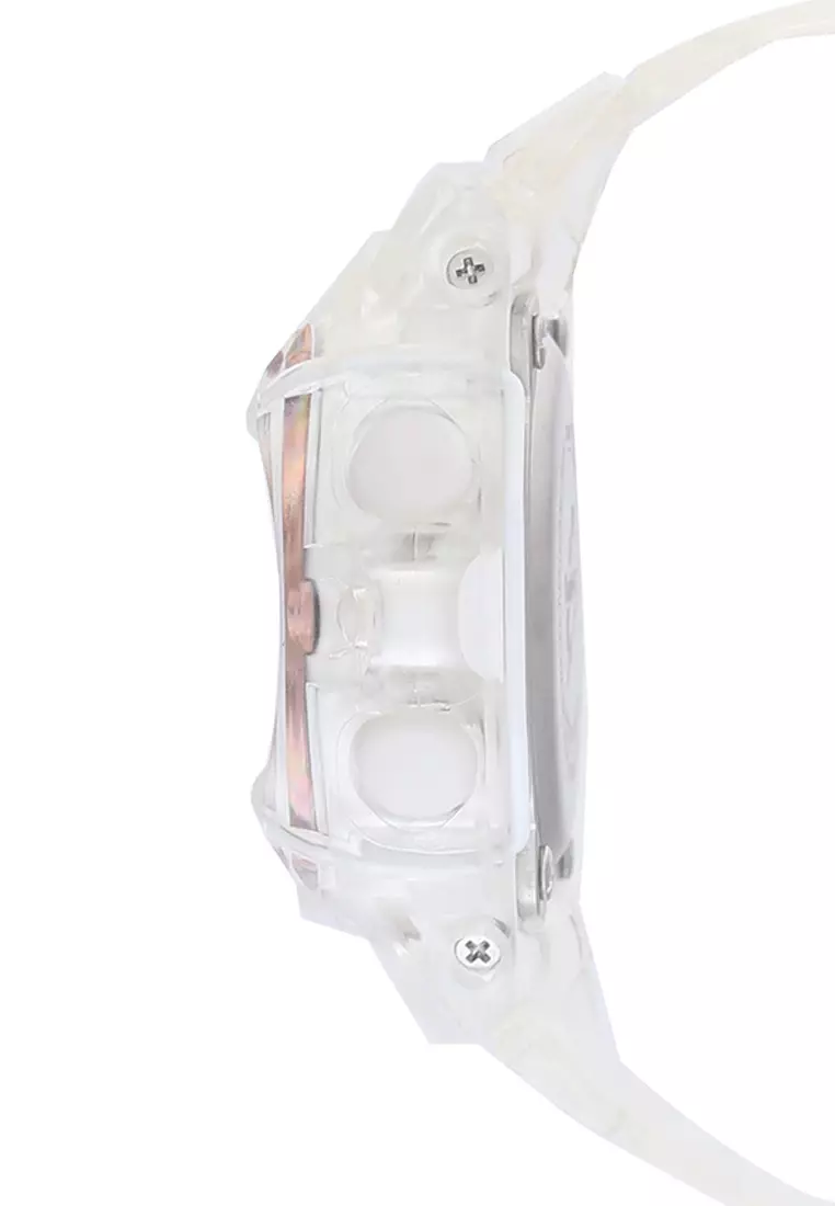Casio BABY-G Jam Tangan Wanita - White Rosegold - Resin - BG-169G-7BDR