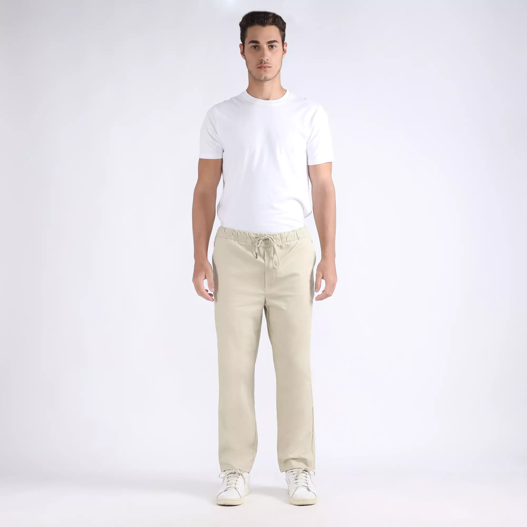 FACILITY - Formal Jogger Pants - Cream