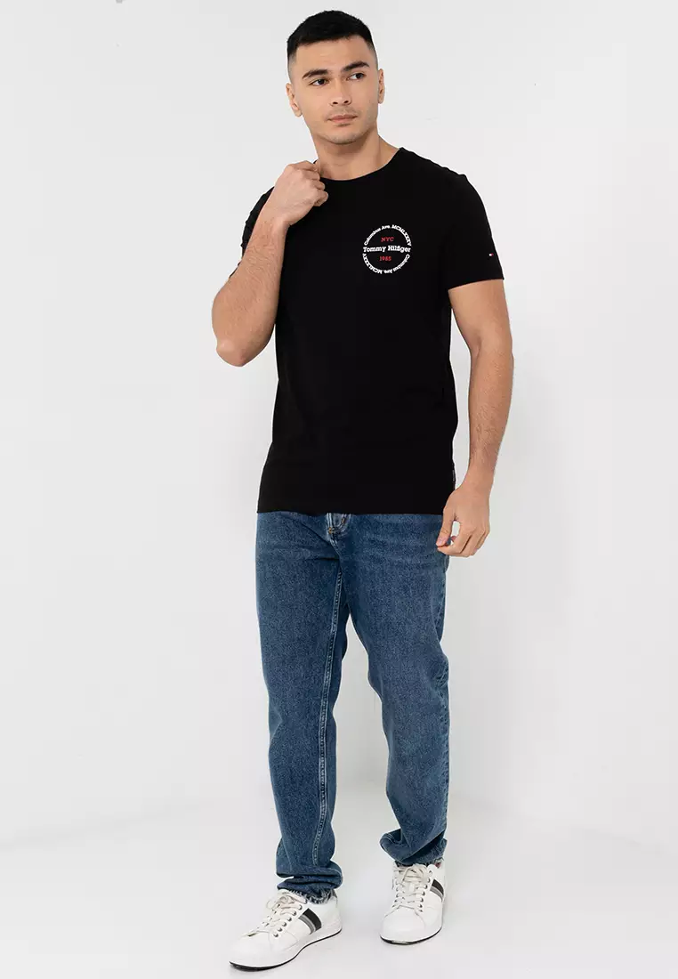 Buy Tommy Hilfiger Hilfiger Roundle Tee 2026 Online | ZALORA