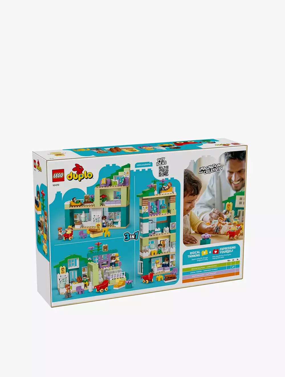 LEGO® DUPLO Town 3 in 1 Modern Family House with Figures - 10470