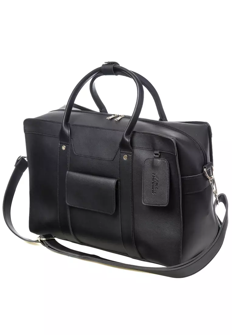 Adventure Travel Duffle Weekender Bag Armand - Black