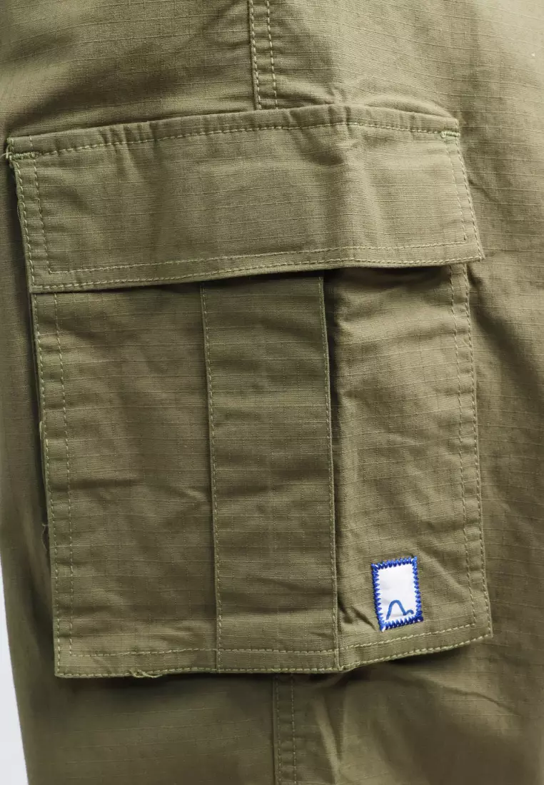 Used 1968 - Fuji Celana Panjang Cargo Pria Regular Fit Casual Army