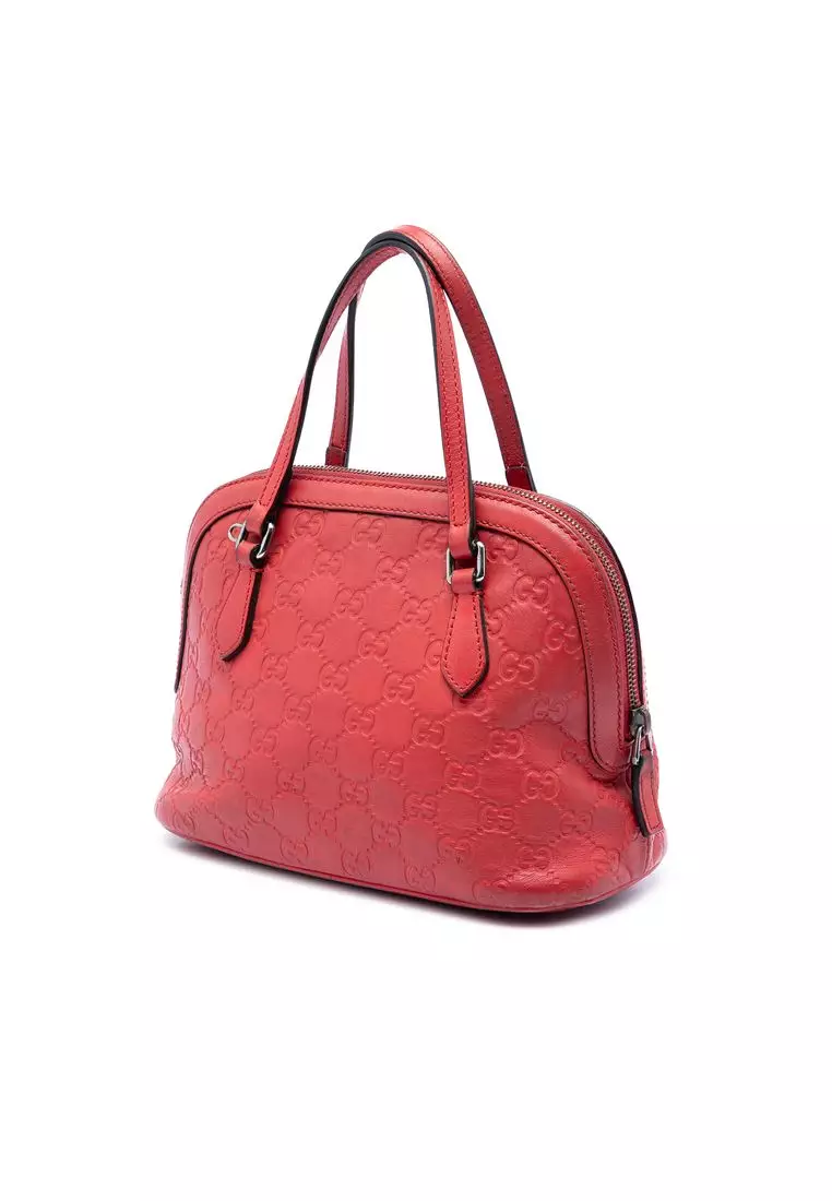 Pre-Loved Gucci Mini Guccissima Dome Satchel