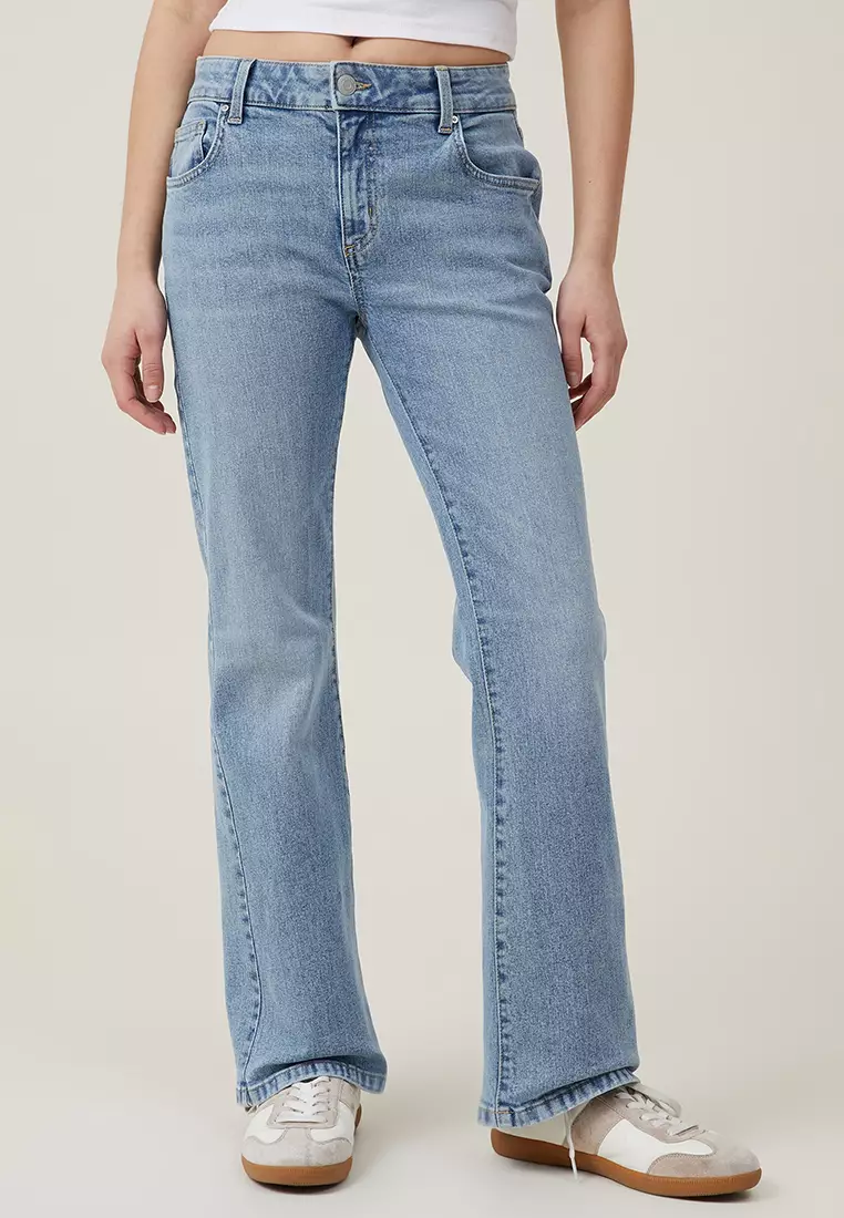 Buy Cotton On Stretch Bootcut Flare Jeans Asia Fit 2024 Online