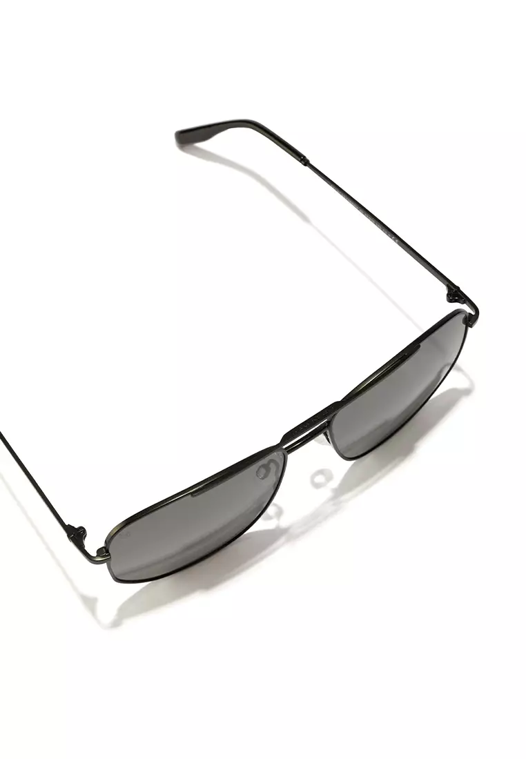 HAWKERS POLARIZED Black Dark CAD Sunglasses for Men and Women, Unisex. UV400 Protection. Official Product designed in Spain