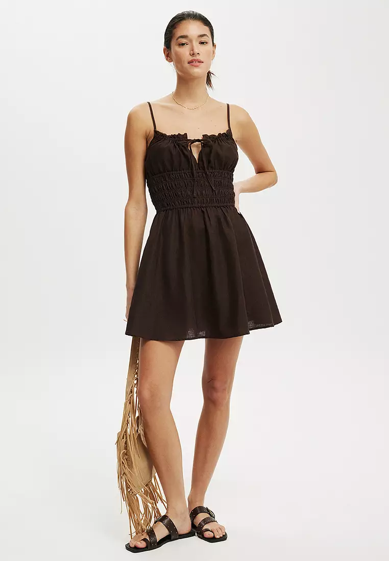 Haven Strappy Mini Dress