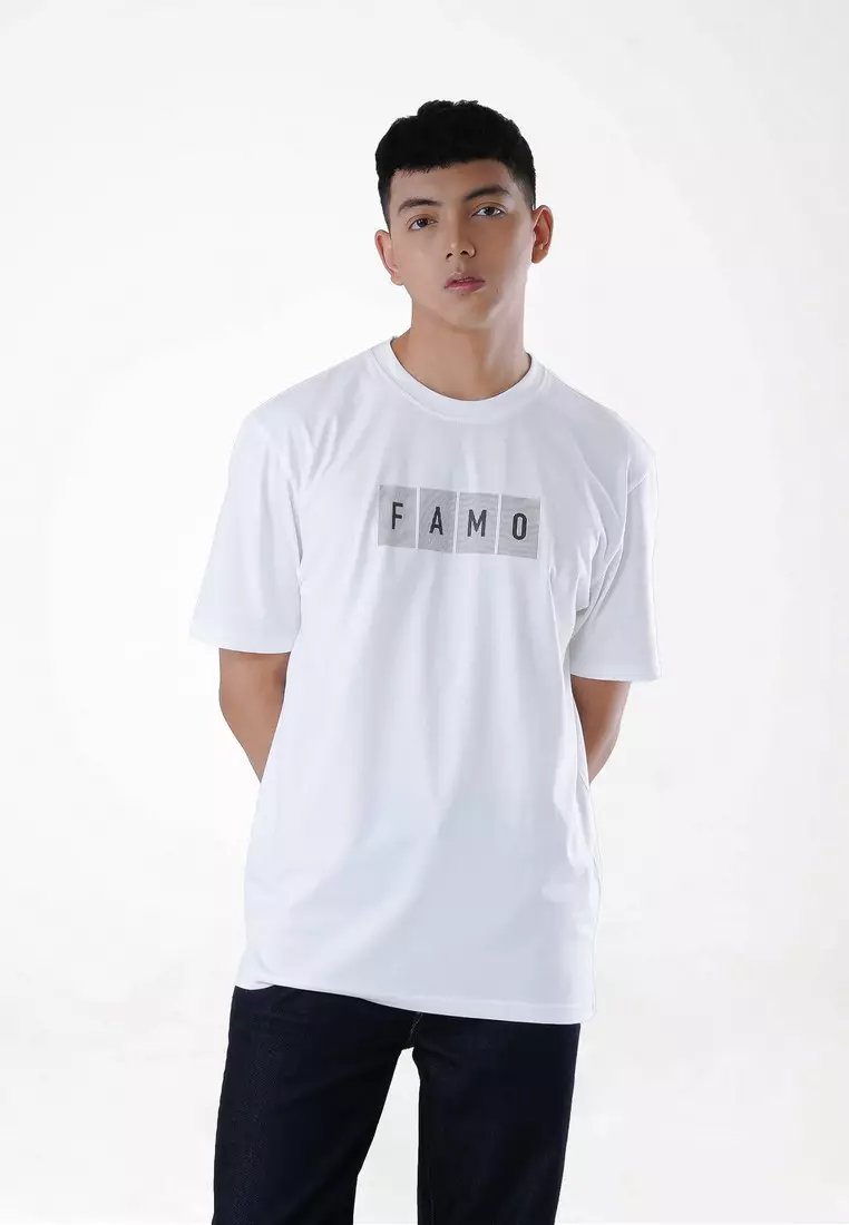 Famo Men's T-Shirt Short Sleeve Cotton Regular Fit OL-C220324