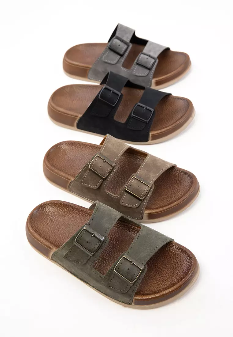 Gray Unisex Slippers 20723