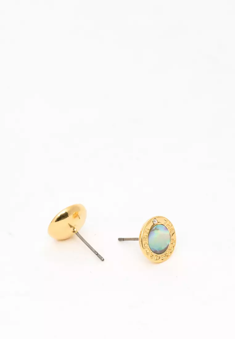 Buy Marc Jacobs Marc Jacobs The Medallion Abalone Earrings Stud