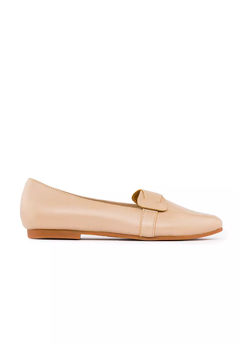 Discount on Bibo  shoes - SKU: Brielle Leather Loafers Flats