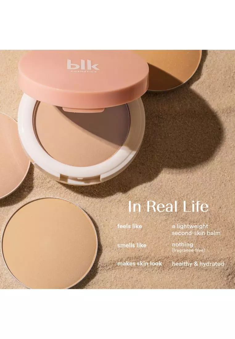 blk cosmetics Airy Matte Perfecting Powder Foundation SPF 20 Vanilla - Oat