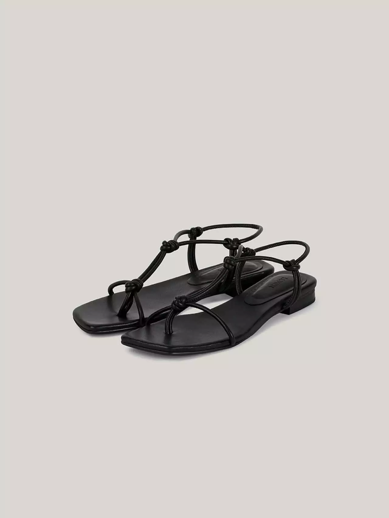 CORDA SANDAL soft black