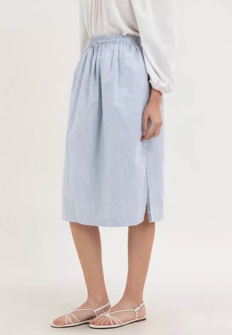 Laica Cotton Midi Skirt