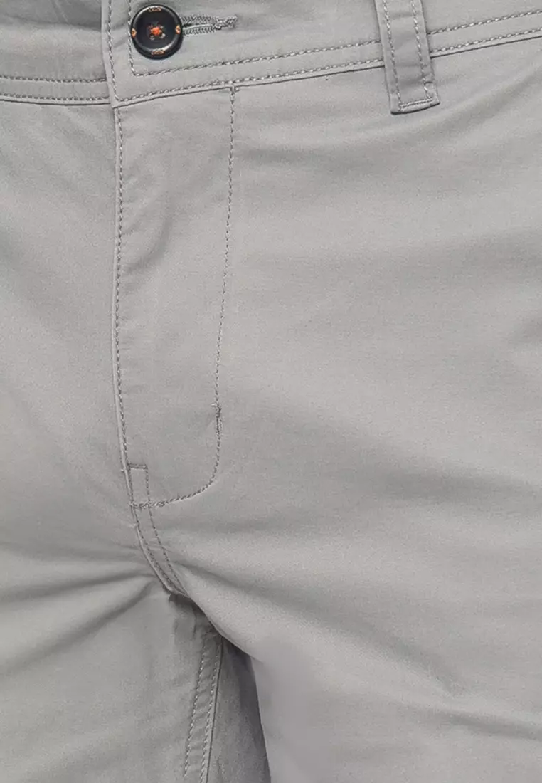LGS - Celana Chinos Pendek Pria - Katun - Reguler Fit - Stretch - CSS.581.S080