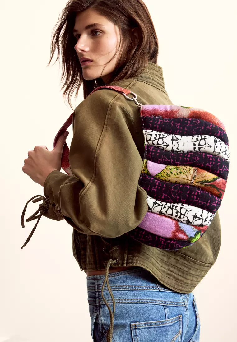 FABRIC SHOULDER BAG