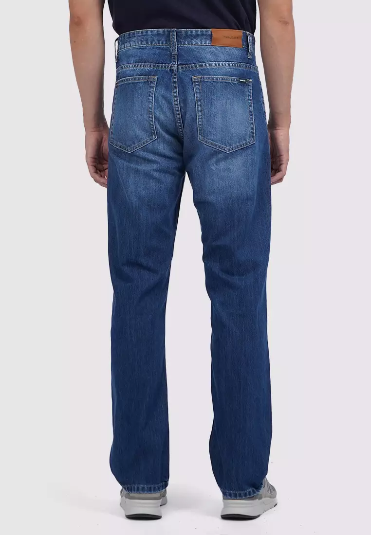 Tirajeans Straight Pants 7-MLDSSEA125C011 Med Blue