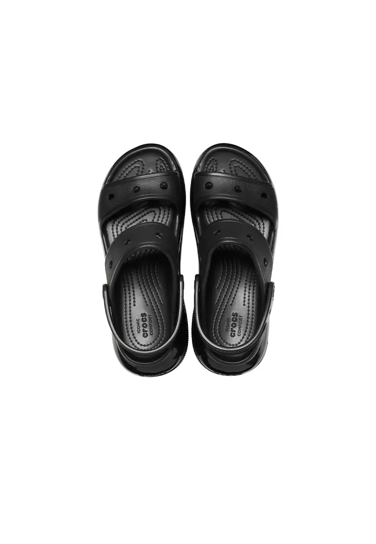 Classic Mega Crush Sandal In Black