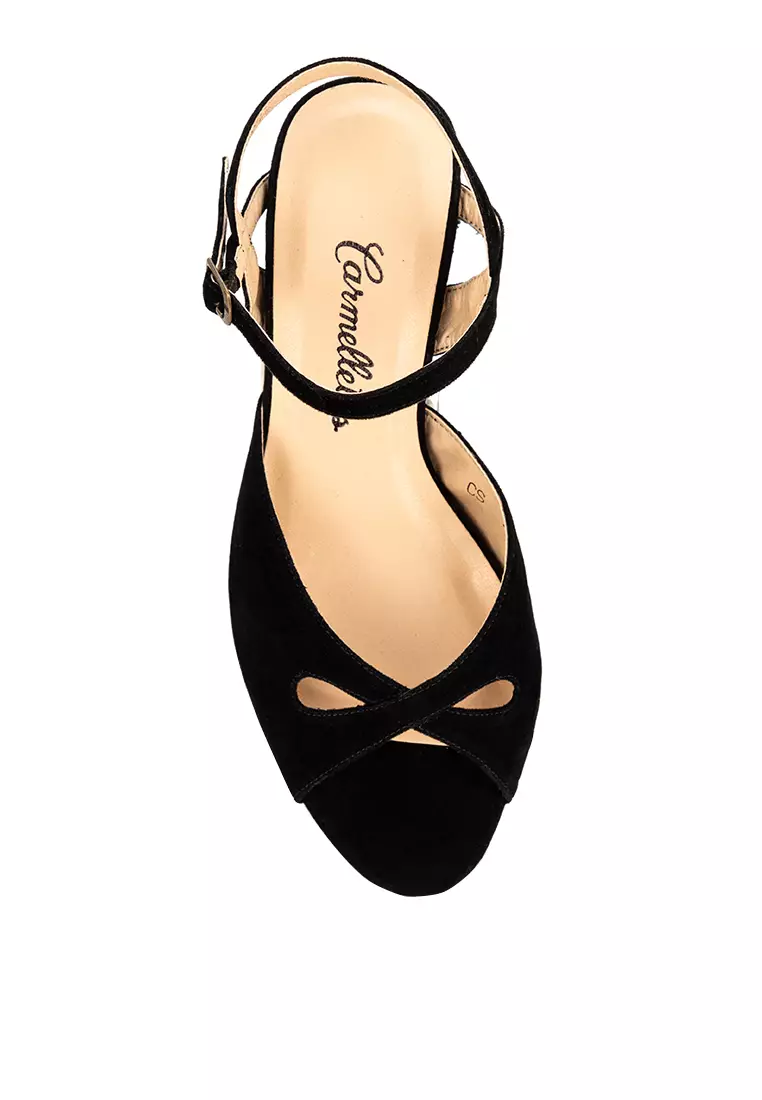 Block Heels Ankle Strap Sandals