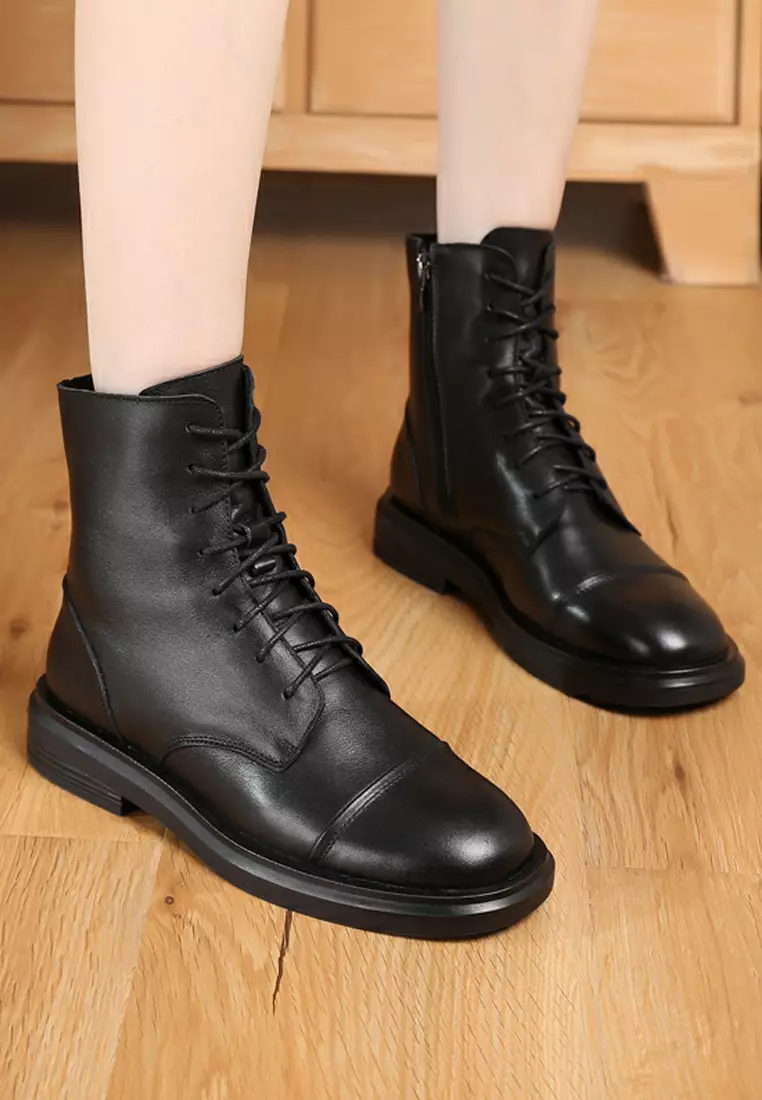 Buy Twenty Eight Shoes Cow Leather Classic Martin Boots BS2118