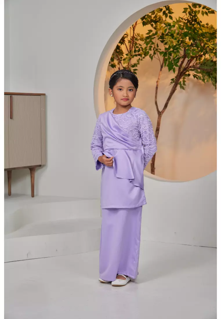 Renda Melinda Kurung Moden For Kids