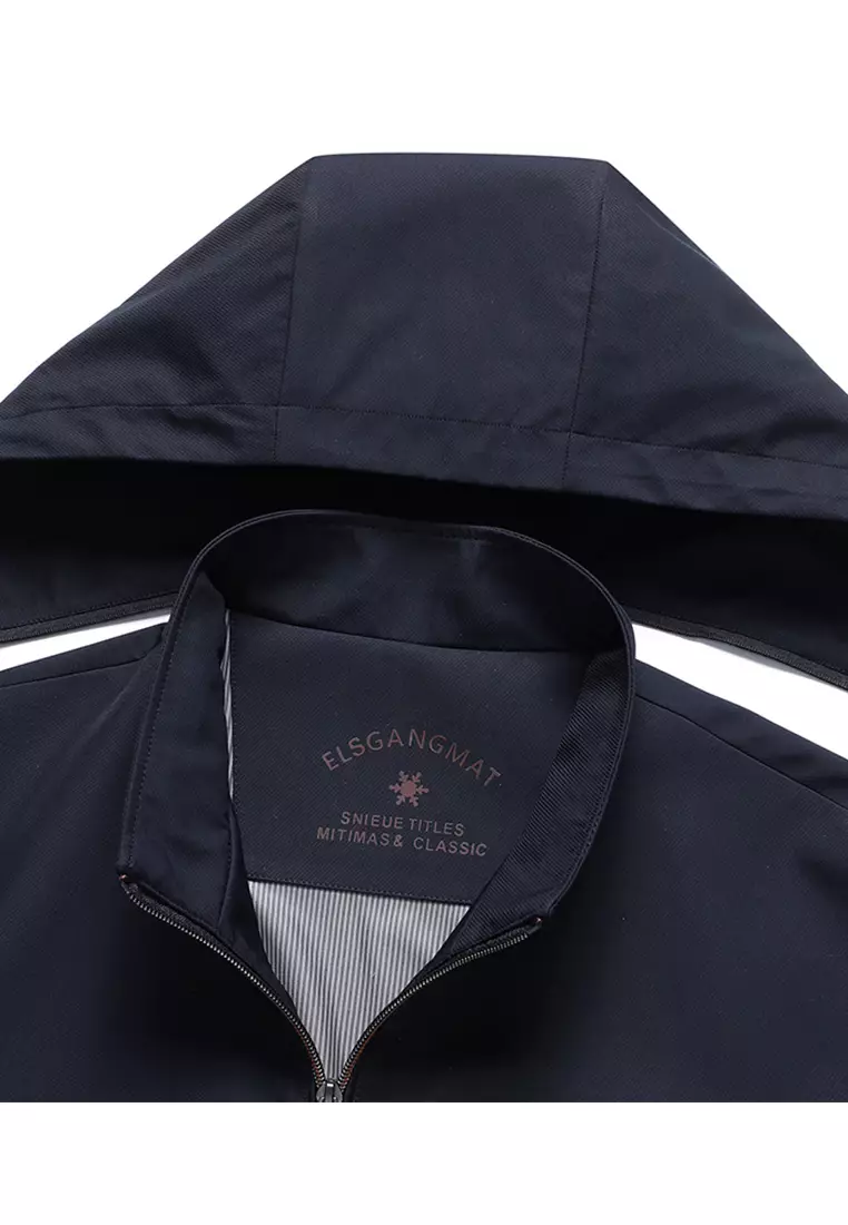 Detachable Hooded Zipper Jacket LB8809