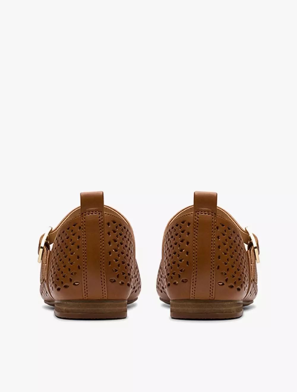 Clarks Fawna Jane Tan Leather