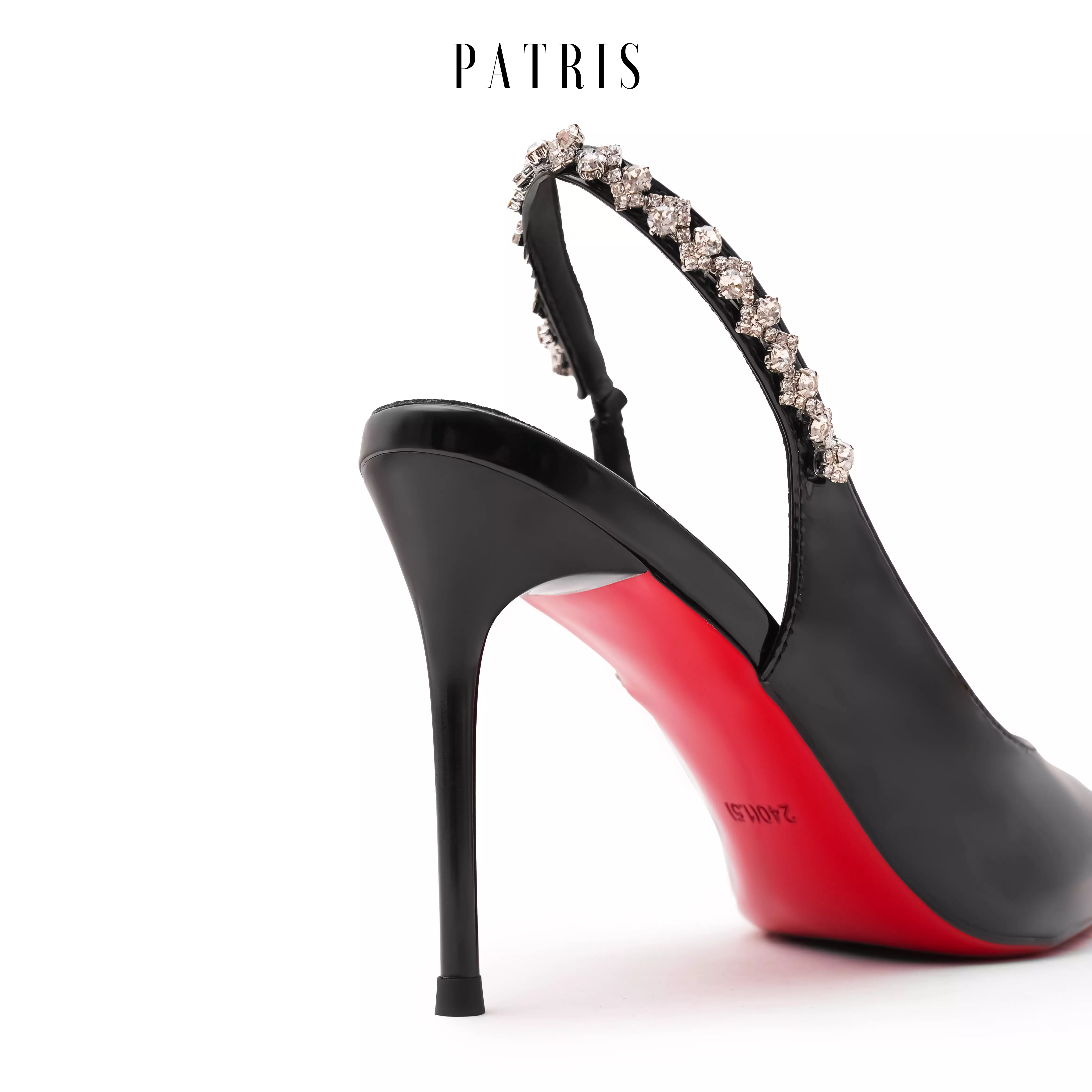 PATRIS Zagy Privee Mules Wanita Heels / Hak 9 Cm