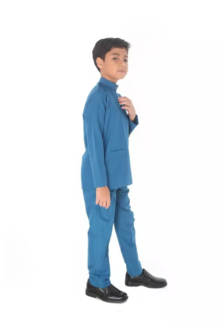 Baju Melayu Moden Cekak Musang for Kids