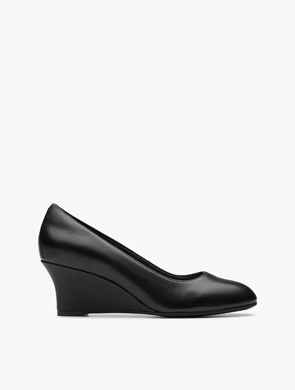Clarks Olivette Pearl Black Leather