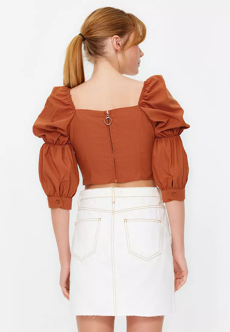 Puff Sleeves Top