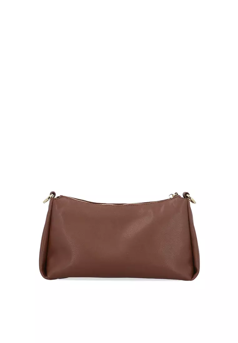 Nora Longline Crossbody Bag - Brown