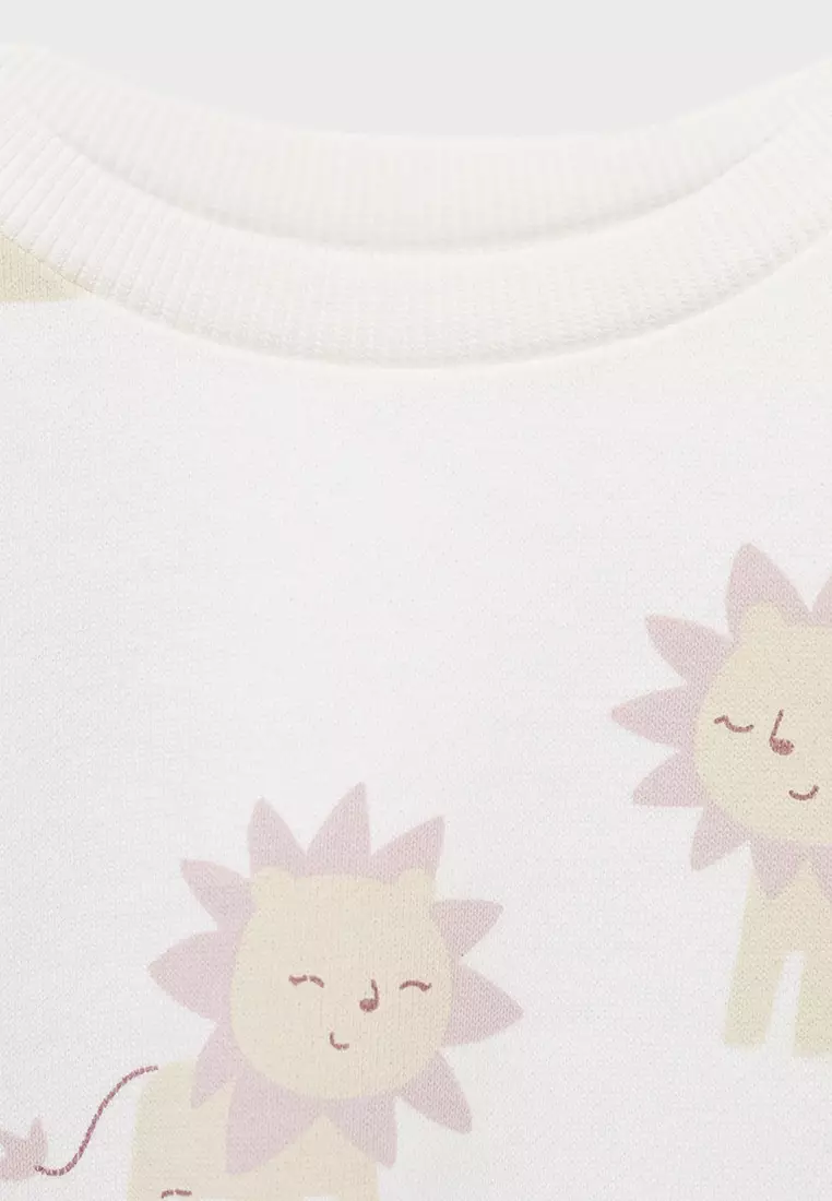 Lion Print Sweatshirt